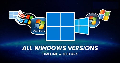 تاریخچه پیدایش سیستم عامل مایکروسافت ویندوز Microsoft Windows