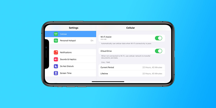 چگونه در مصرف اینترنت آیفون و آیپد صرفهجویی کنیم؟