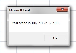 تاریخ و زمان - Month, MonthName, Year در اکسل