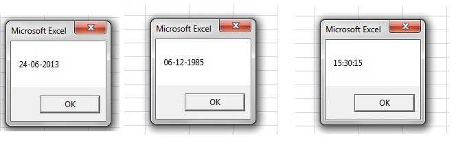 تاریخ و زمان - CDate در اکسل