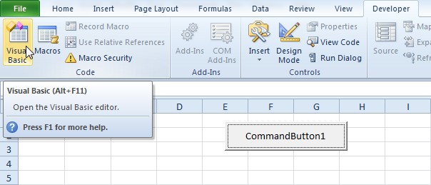 چگونه یک ماکرو در اکسل ایجاد کنیم