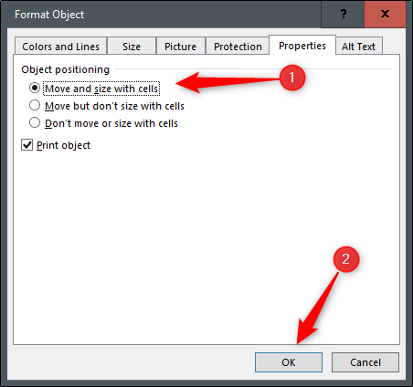 درج فایل PDF در اکسل