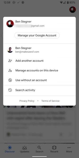 آموزش پاک کردن تاریخچهی جستجوهای گوگل