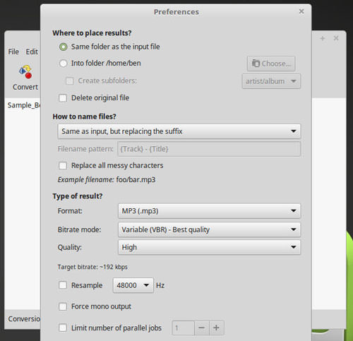 نحوه تبدیل فرمت صوتی FLAC به MP3
